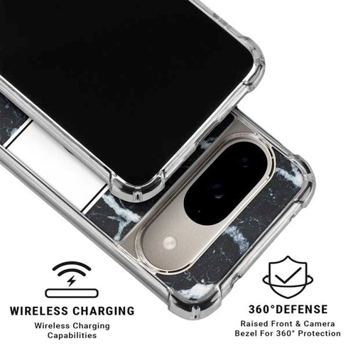 NBA Philadelphia 76ers Marble Google Pixel 10 Clear Case